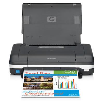 HPCB028A HP Deskjet 470wbt - 22ppm Black - 18ppm Color - Bordless 4 x 6 inch - Memory 32MB - 500pages/month - Battery up to 450pages/charge - Bluetoot