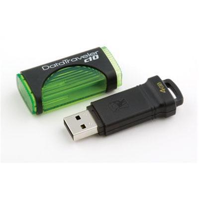 Kingston DataTraveler C10 DTC10/4GB Flash Drive - Green 